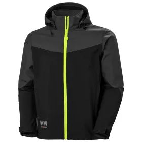 Softshelljacke &quot;OXFORD&quot; L, schwarz/dunkelgrau