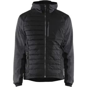 Hybridjacke &quot;5930&quot; M, dunkelgrau/schwarz