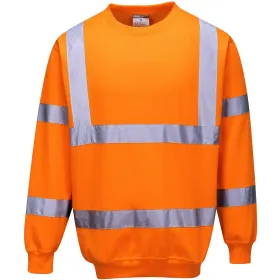 Warnschutz-Sweatshirt &quot;B303&quot; XL, Orange