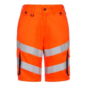 Warnschutz Shorts &quot;6545-319&quot; Safety leicht Kl. 1 orange/marine, 54