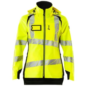 Damen Warnschutz Regenjacke &quot;ACCELERATE SAFE&quot; gelb/schwarz, 4XL
