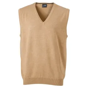 V-Neck Pullunder &quot;JN657&quot; XL, camel