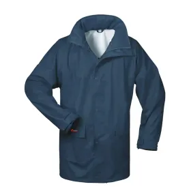 PU-Stretch-Regenjacke &quot;HELSINGBORG&quot; Marine 4XL