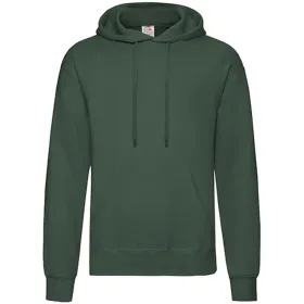 Kapuzen-Sweatshirt "F421" Classic M, bottle green