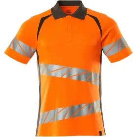 Warnschutz Polo-Shirt "ACCELERATE SAFE" UV-Schutz L, orange/dunkelanthrazit