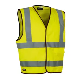 Warnschutz Weste &quot;Clear&quot; &quot;High Visibility&quot;  gelb, XXL