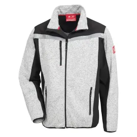 Strick-Softshelljacke &quot;MOTION TEX PLUS&quot; M, grau