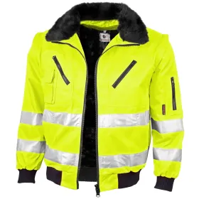 Pilotenjacke „signal Warnschutz“ gelb, XL