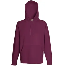 Kapuzen-Sweatshirt "F430" Lightweight L, burgundy