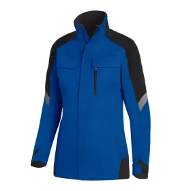 Damen Arbeitsjacke &quot;ANDREA&quot; XXL, royalblau/schwarz