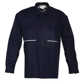 Flammschutz Hemd langarm &quot;1648&quot; 5safety marine L, marine