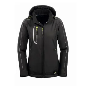 Damen Softshelljacke &quot;MARYLAND&quot; schwarz 38