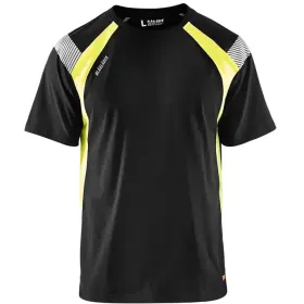 T-Shirt &quot;3332&quot; XL, schwarz/gelb