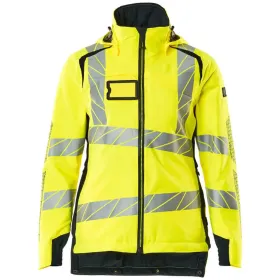 Damen Warnschutz Winterjacke &quot;ACCELERATE SAFE&quot; gelb/schwarzblau, S