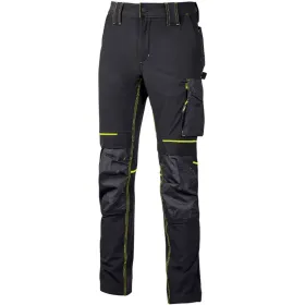 Stretch Bundhose &quot;ATOM LONG&quot; Performance black carbon, S (DE size: XS)