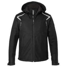 Winter Softshell Jacke BODYFORCE L, schwarz