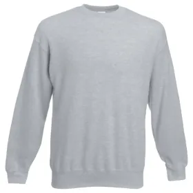 Sweatshirt &quot;F324&quot; Classic Set-In heather grey, XL