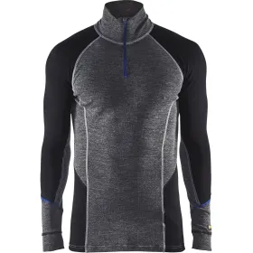 Merino Zip-Unterhemd lang &quot;4899&quot; WARM XXL