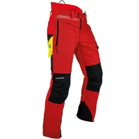 Schnittschutzhose "GLADIATOR II" Kl.2 L, Rot