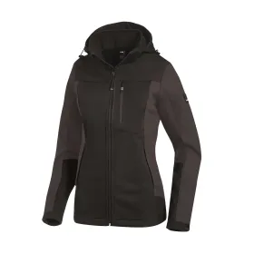 Damen Softshelljacke &quot;JULIA&quot; anthrazit/schwarz, M