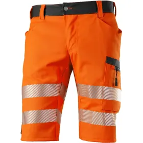 Warnschutz Stretch Shorts &quot;2045-847&quot; warnorange/anthrazit, 48