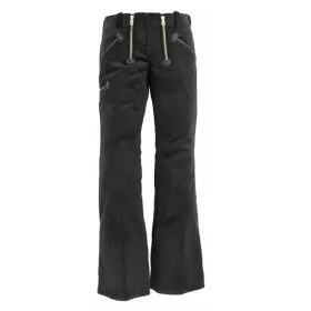 Damen Zunfthose mit Schlag Genuacord "PAULINE" 38, schwarz