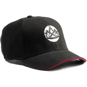 Basecap &quot;LUIS&quot; Dachdecker schwarz 