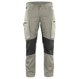 Damen Stretch Servicehose &quot;7159&quot; 166 g/m² khaki/Schwarz, 40