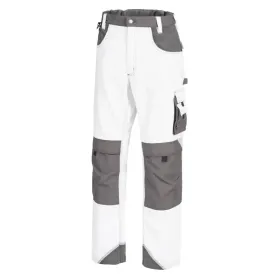 Bundhose &quot;MOTION TEX PLUS&quot; 48, weiß/grau