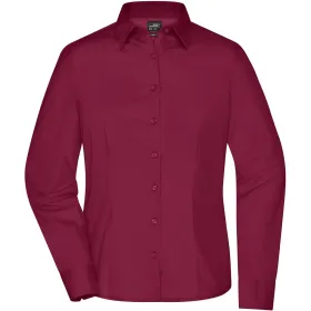 Damen Business Bluse &quot;JN641&quot; L, wine