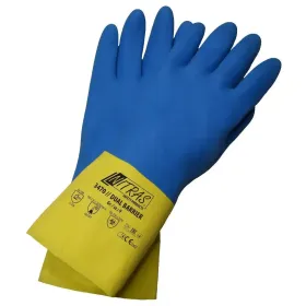 Latex - Chemikalienschutzhandschuhe &quot;DUAL BARRIER&quot; 8 (M)
