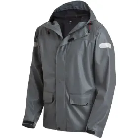 PU Stretch-Regenjacke &quot;RAINER&quot; anthrazit, L