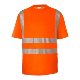 Warnschutz T-Shirt 180g/m² &quot;REFLECTIQ&quot; UV-Schutz warnorange, L