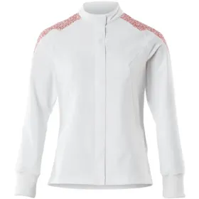 Damen Stretch Bundjacke &quot;20064-511&quot; XS, weiß/verkehrsrot