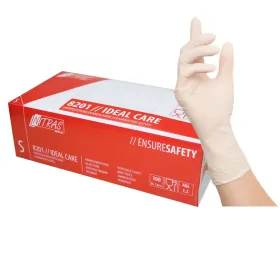Latex Einweghandschuhe 8201 IDEAL CARE P | 100 Stück L