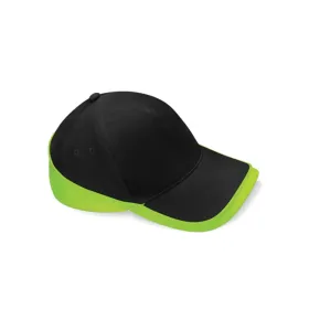 Basecap Teamwear Competition &quot;CB171&quot; Black/Lime Green