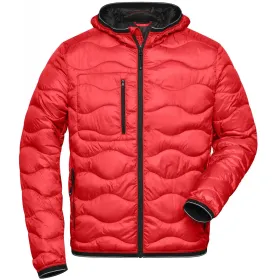 Steppjacke wattiert &quot;JN1156&quot;-Daiber red/black, 3XL
