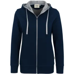 Damen-Kapuzen-Jacke Bonded 255 L, tinte
