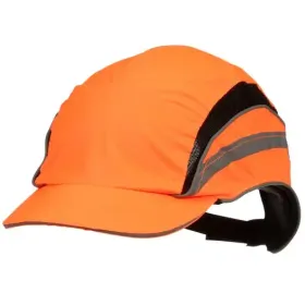 Anstosskappe &quot;First Base 3 Classic&quot; HC24 55mm verkürzter Schirm warnorange
