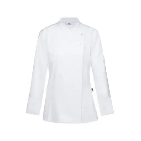 Damen Kochjacke "5422" L, Weiß