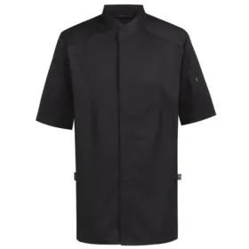 Kochjacke Kurzarm "5573" L, schwarz