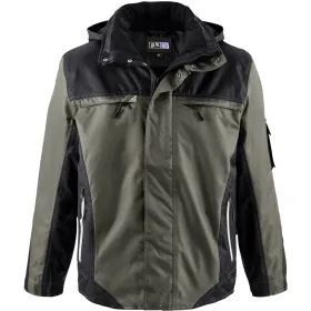Winterjacke &quot;PADDING&quot; L, oliv/schwarz