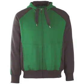 Kapuzen-Sweatshirt &quot;WIESBADEN&quot; Unique 3XL, grün/schwarz