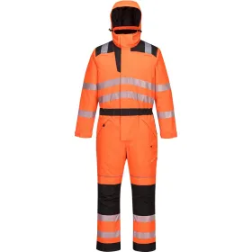 Warnschutz Winteroverall &quot;PW352&quot; PW3 L, orange/schwarz