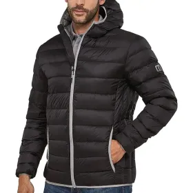 Daunenjacke &quot;PREDATOR&quot; L, schwarz/grau