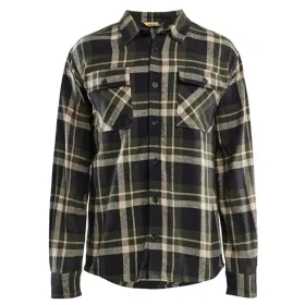 Flanellhemd &quot;STRIKER&quot; 3XL, waldgrün/schwarz
