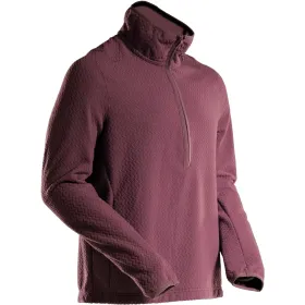 Microfleece Zip-Sweatshirt "22703-639" XXL, bordeaux