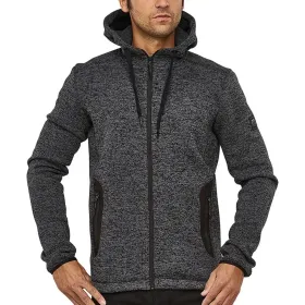 Strickjacke &quot;RIPTIDE LIGHT&quot; grau XXL