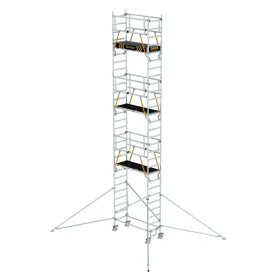 FlexxTower SGX ergo mit vorlaufendem Geländer 