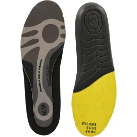 Einlegesohle &quot;Soft&quot; Schwarz/Gelb  UK 9.5 (EU 44)